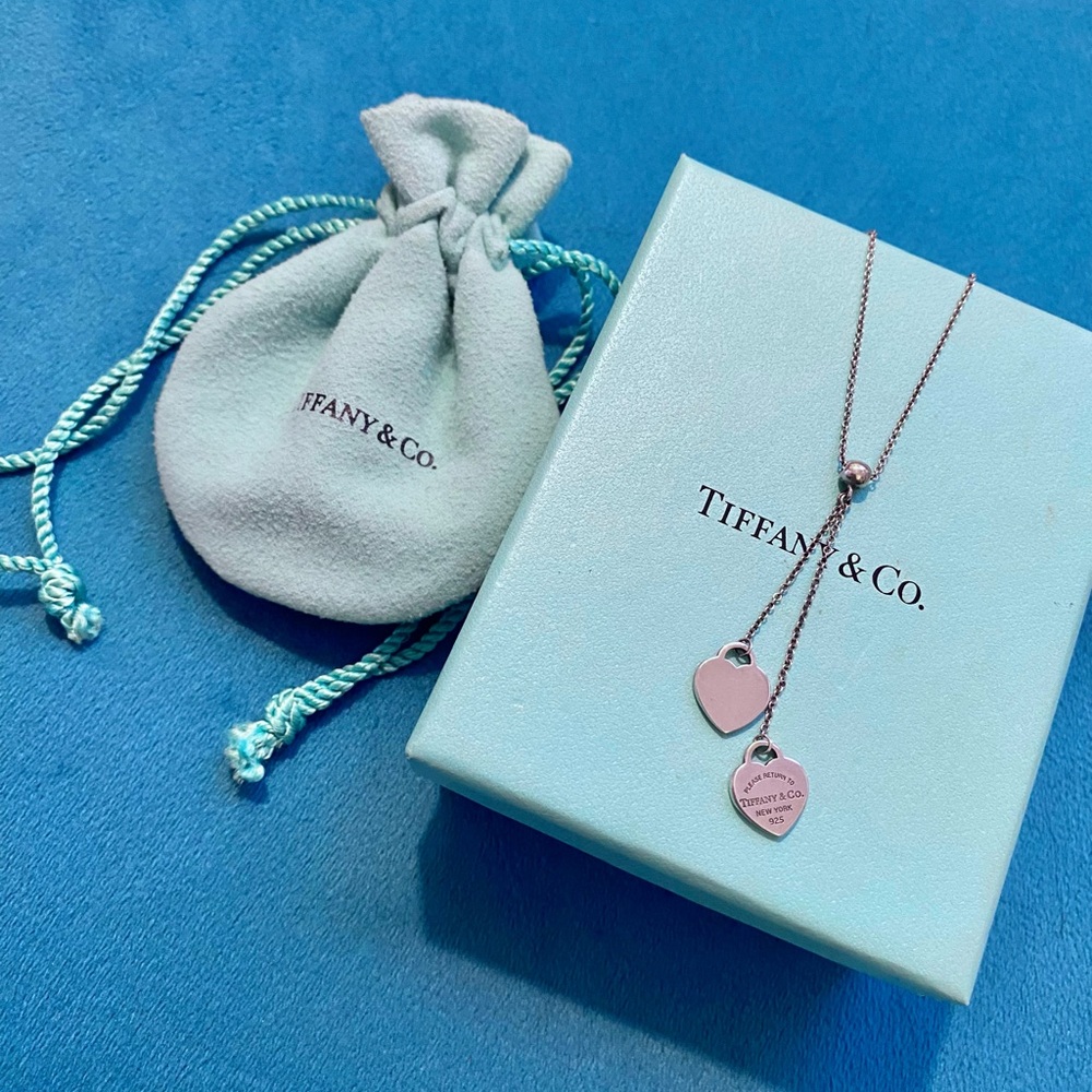 Tiffany & Co. Silver Heart Pendant Necklace